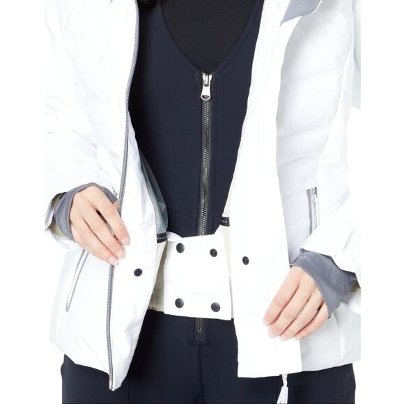 Obermeyer Womens Standard Cosima Down Jacket, White, 8 NWT MSRP $329 - Picture 11 of 12